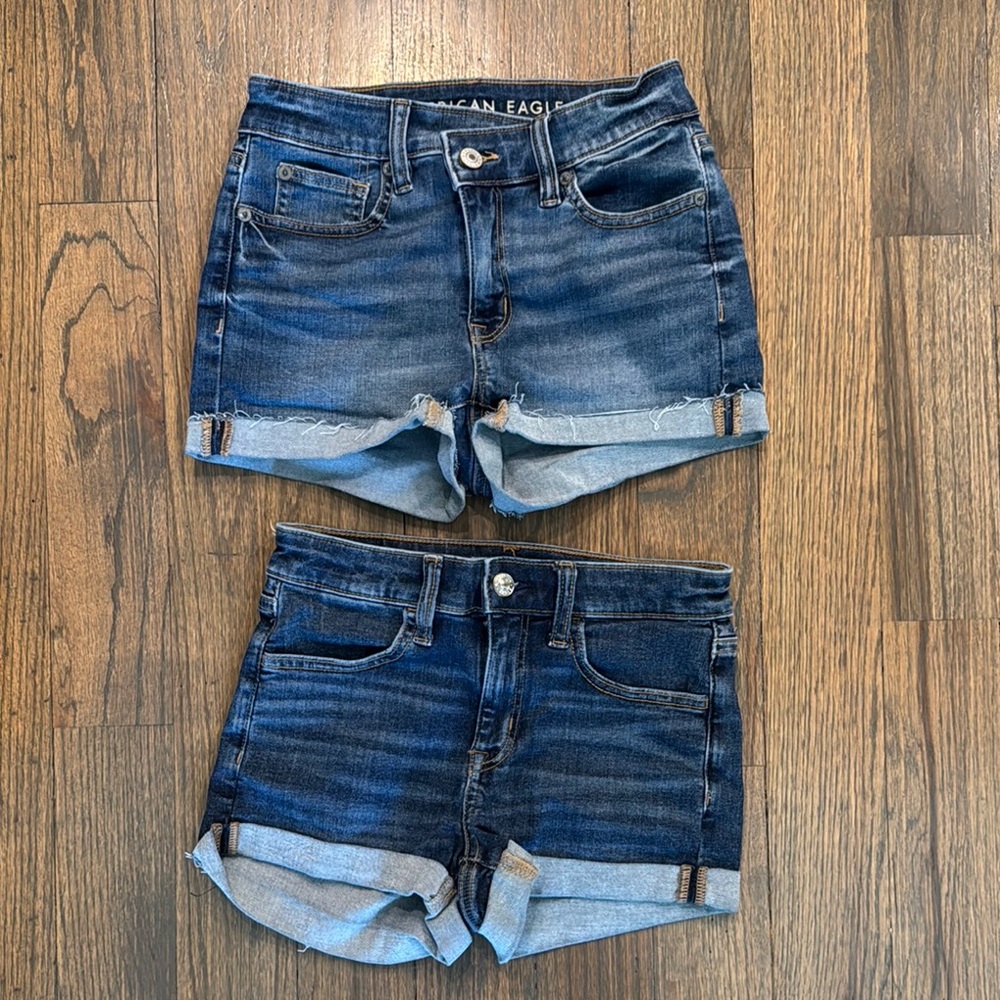 American Eagle Outfitters Women's Denim Shorts (3)